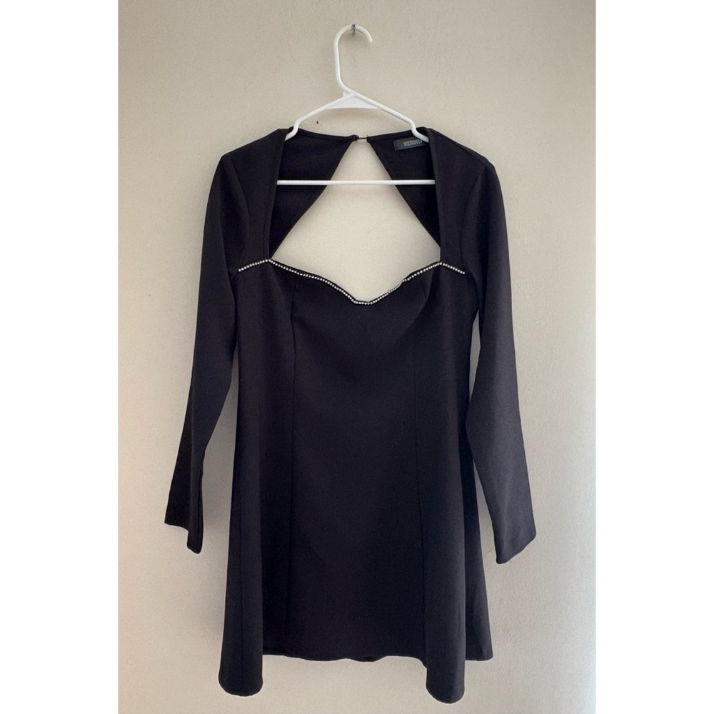 Missguided Diamond Cut Out Dress